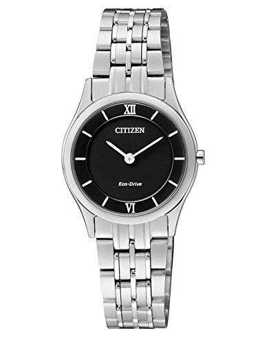 Citizen Damen-Armbanduhr XS Analog Quarz Edelstahl EG3221-55E