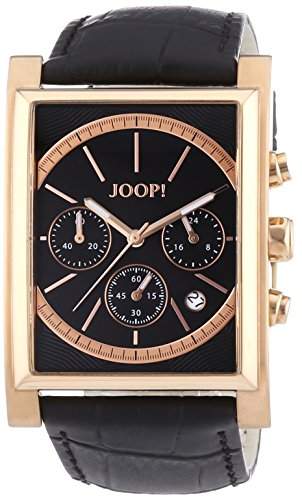 Joop Herren-Armbanduhr XL Chronograph Quarz Leder JP101381F03