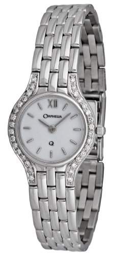 Orphelia Damen-Armbanduhr 18 Karat 750 Weissgold & Diamond 399 Gramm mon-7026