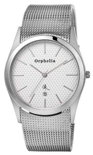 Orphelia Herren-Armbanduhr XL Analog Quarz Edelstahl