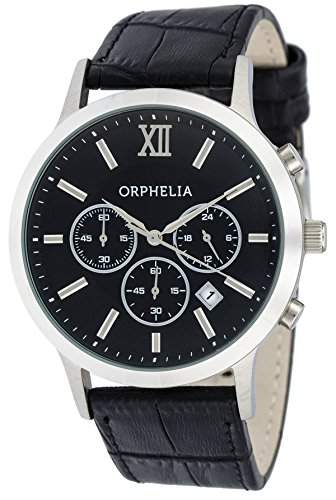Orphelia Herren-Armbanduhr Chronograph Quarz Kunstleder OR55690044