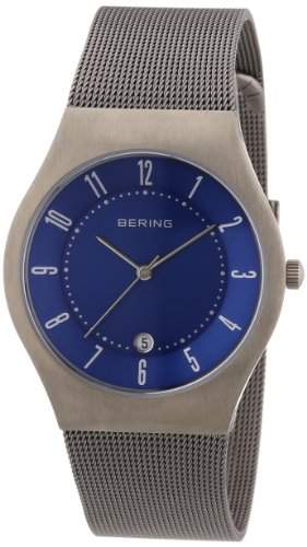 Bering Time Herren-Armbanduhr Classic Analog Edelstahl beschichtet 11937-003