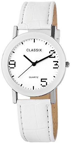 Classix mit Lederimitationsarmband Uhr Armbanduhr RP1262200006