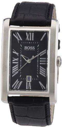Hugo Boss Herren-Armbanduhr Analog Quarz Leder 1512708