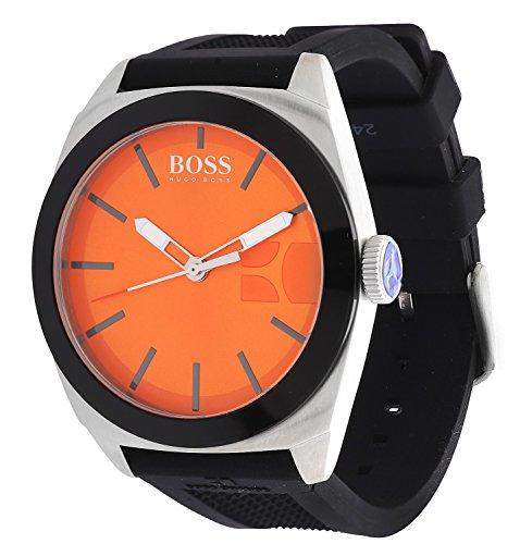 Boss Orange Herren-Armbanduhr XL Analog Quarz Silikon 1512894
