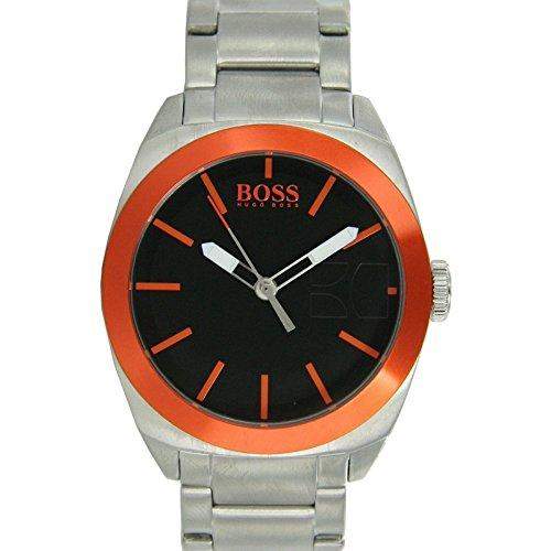 Boss Orange Herren-Armbanduhr XL Analog Quarz Edelstahl 1512896