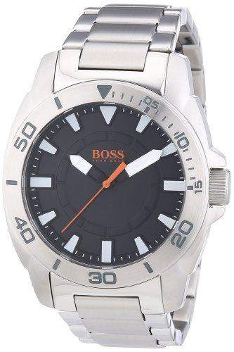 Boss Orange Herren-Armbanduhr XL Big Day Analog Quarz Edelstahl 1512946
