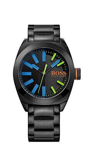 Hugo Boss Herren-Armbanduhr XL Analog Quarz Edelstahl beschichtet 1513058