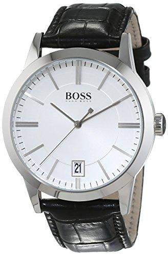 Hugo Boss Herren-Armbanduhr Analog Quarz Leder 1513130