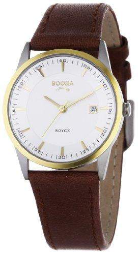Boccia Damen-Armbanduhr Mit Lederarmband Dress 3184-02