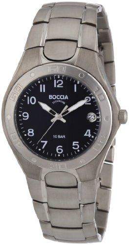 Boccia Herren-Armbanduhr XL Analog Titan 3558-02