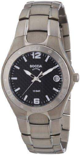Boccia Herren-Armbanduhr XL Analog Titan 3558-03