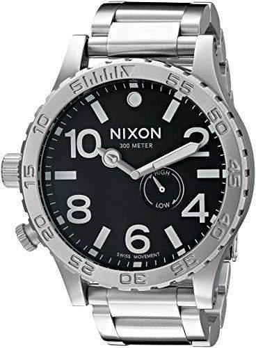 Nixon Unisex-Armbanduhr 51-30 Analog Quarz Edelstahl A057000-00