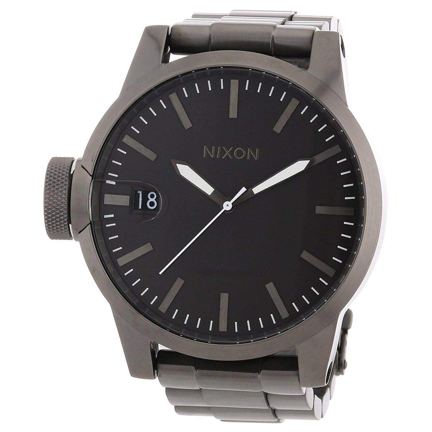 Nixon Herren-Armbanduhr Analog Edelstahl A198632-00