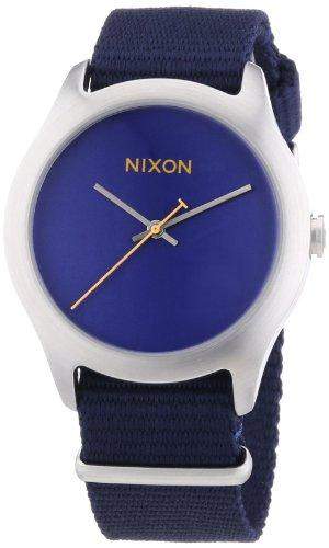 Nixon Damen-Armbanduhr Analog Quarz Textil A348307-00
