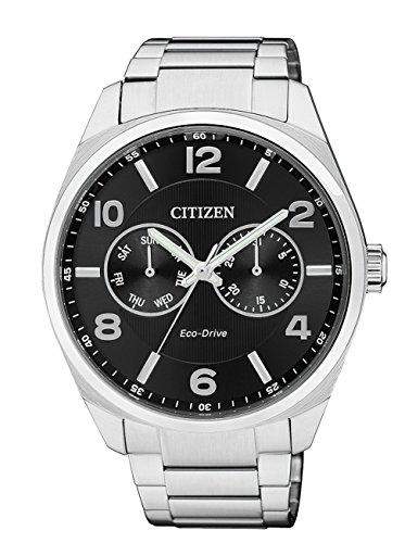 Citizen Herren-Armbanduhr Analog Quarz Edelstahl AO9020-50E