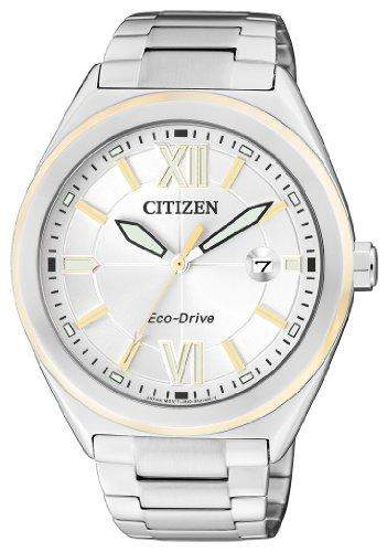 Citizen Herren-Armbanduhr XL Analog Quarz Edelstahl AW1174-50A
