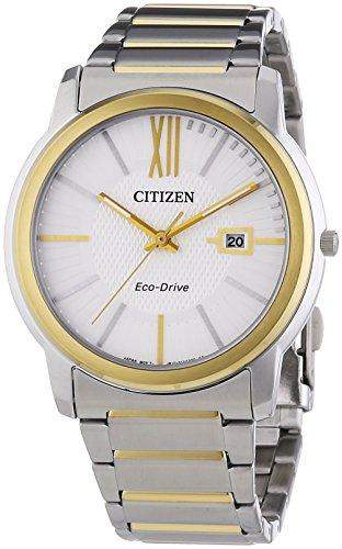 Citizen Herren-Armbanduhr Analog Quarz Edelstahl beschichtet AW1214-57A