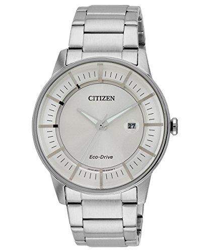 Citizen Herren-Armbanduhr Analog Quarz Edelstahl AW1260-50A