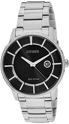 Citizen Herren-Armbanduhr Analog Quarz Edelstahl AW1260-50E