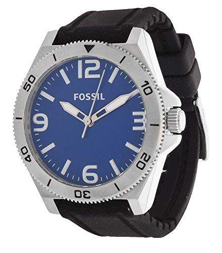 Fossil Herren-Armbanduhr Analog Quarz Silikon BQ1170