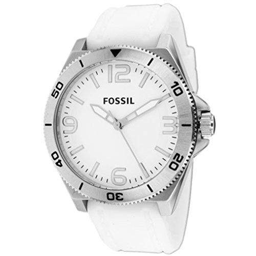 Fossil Herren-Armbanduhr Analog Quarz Silikon BQ1173