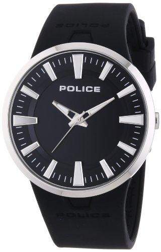 Police Herren-Armbanduhr XL DAKAR Analog Quarz Kautschuk P14197JS-02