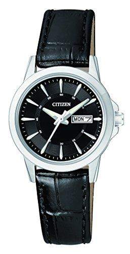 Citizen Herren-Armbanduhr Analog Quarz Leder EQ0601-03EE