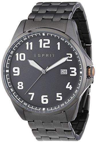 Esprit Herren-Armbanduhr XL Clayton Analog Quarz Edelstahl ES107991004