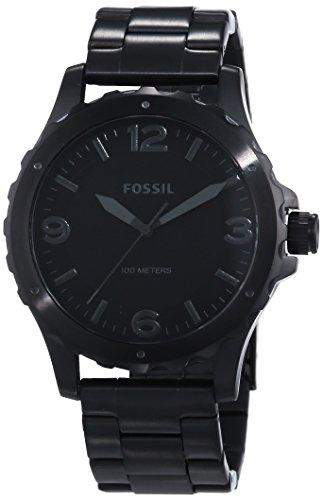 Fossil Herren-Armbanduhr XL Analog Quarz Edelstahl JR1458
