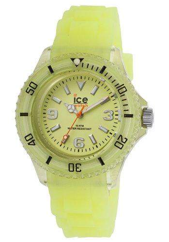 Ice-Watch Ice Glow Unisex-Armbanduhr Gelb Small GLGYSS11