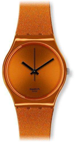 Swatch Deep Orange Herren-Armbanduhr GO111