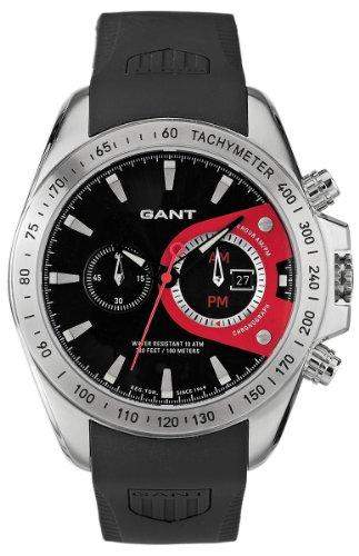 GANT Herren-Armbanduhr XL Analog Quarz Plastik W10381