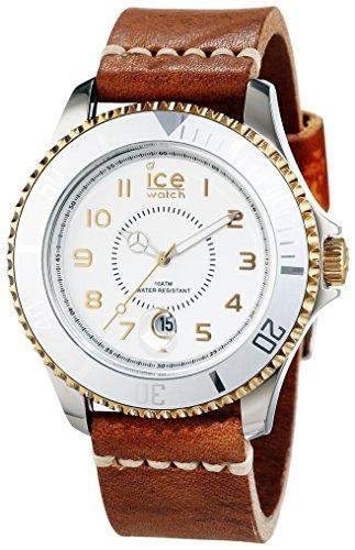Ice-Watch Herren-Armbanduhr Analog Quarz Leder HELBNSGBL14