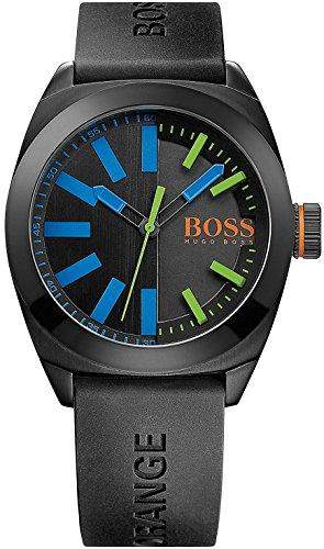 Hugo Boss Herren-Armbanduhr XL Analog Quarz Kautschuk 1513053