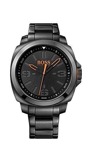 Hugo Boss Herren-Armbanduhr XL Analog Quarz Edelstahl beschichtet 1513100