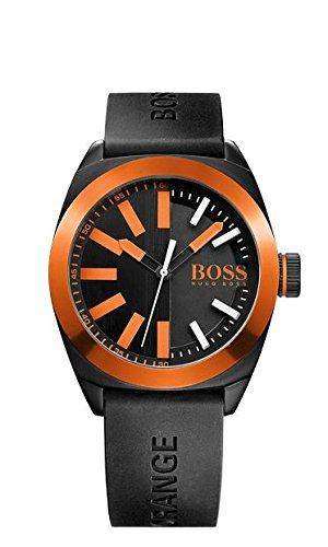 Hugo Boss Herren-Armbanduhr XL Analog Quarz Kautschuk 1513054