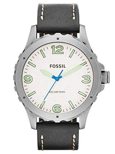 Fossil Herren-Armbanduhr Analog Quarz Edelstahl JR1461