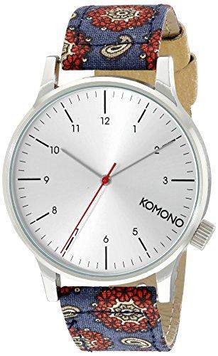 Komono Herren-Armbanduhr Analog Quarz Polyurethan KOM-W2154