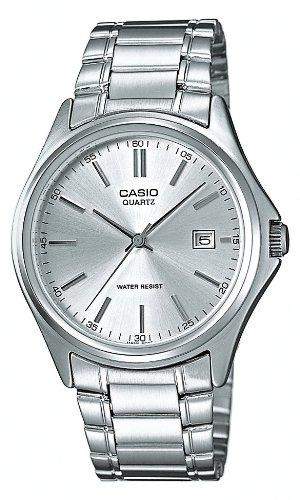 Casio Herren-Armbanduhr Analog edelstahl Silber MTP-1183PA-7AEF