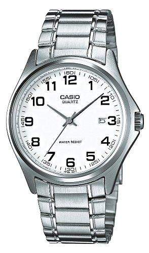 Casio Herren-Armbanduhr Analog edelstahl Silber MTP-1183PA-7BEF