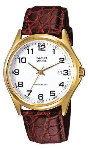 CASIO Herren-Armbanduhr Analog Quarz Edelstahl MTP-1188PQ-7B