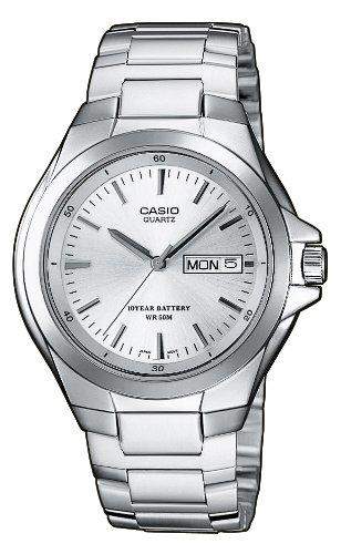 Casio Herren-Armbanduhr Analog Quarz Edelstahl MTP-1228D-7AVEF