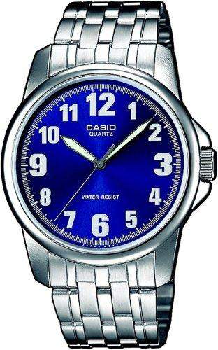 Casio Herren-Armbanduhr Analog mehrfarbig MTP-1260D-2BEF
