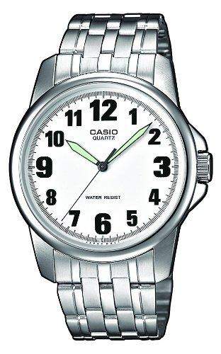 Casio Herren-Armbanduhr Classic Analog Quarz Edelstahl MTP-1260PD-7BEF