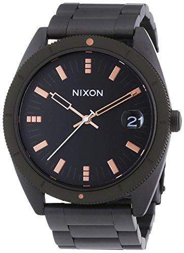 Nixon Herren-Armbanduhr XL Analog Quarz Edelstahl beschichtet A3591530-00