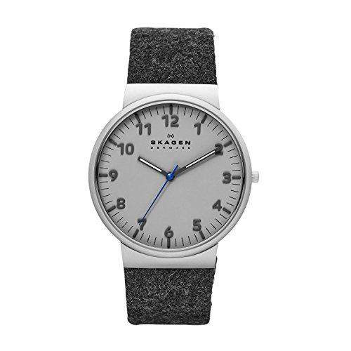 Skagen Herren-Armbanduhr XL Analog Quarz Textil SKW6097