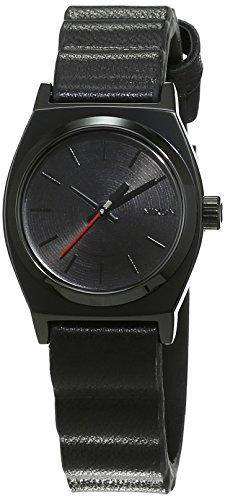 Nixon Herren-Armbanduhr Small Time Teller Leather SW Vader Black Analog Quarz Leder A509SW2244-00