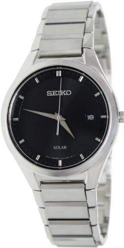 Seiko Mens Dress Solar Bracelet Watch - SNE241P1