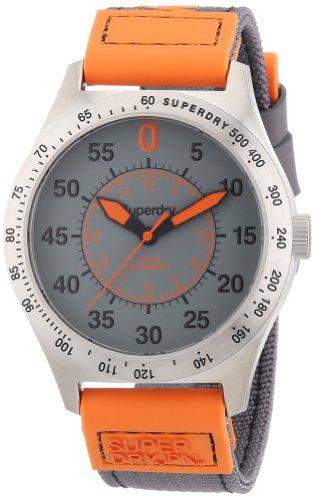 Superdry Herren-Armbanduhr XL Analog Quarz verschiedene Materialien SYG122O